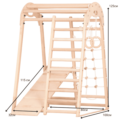 Trójkąt gimnastyczny wspinaczkowy RINAGYM dla dzieci i dorosłych