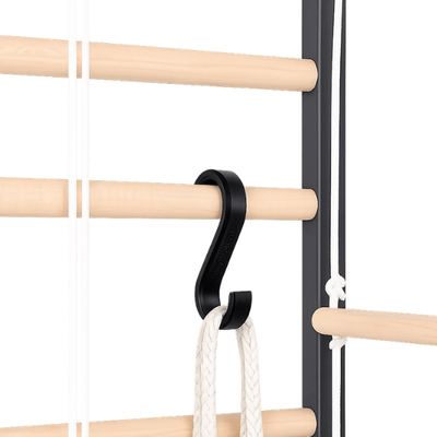 Hak S do drabinki gimnastycznej RINAGYM – wieszak 13 cm