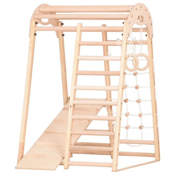 Trójkąt gimnastyczny wspinaczkowy nielakierowany dla dzieci i dorosłych