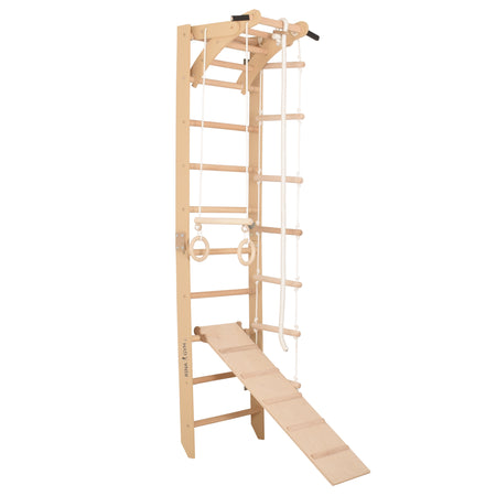 Drabinka gimnastyczna SPR A+slide – regulowany drążek | Zestaw sportowy dla całej rodziny