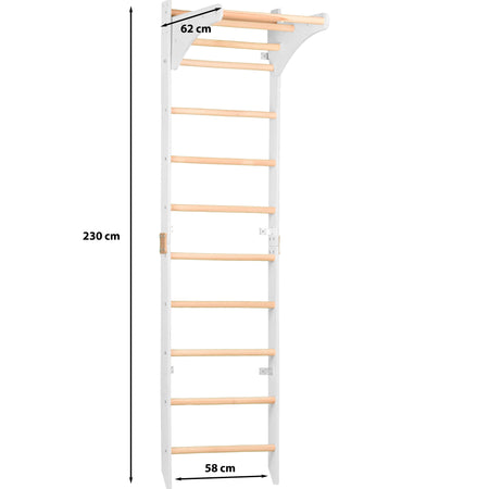 Drabinka gimnastyczna SPR C Pure Biała dla całej rodziny