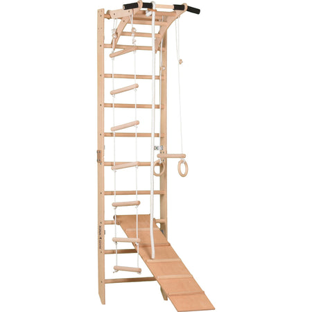 Drabinka gimnastyczna SPR A+slide – regulowany drążek | Zestaw sportowy dla całej rodziny