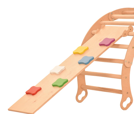 Deska do ćwiczeń RINAGYM 115×33 cm – kwadraty i gładka powierzchnia | 75 kg | Do domu