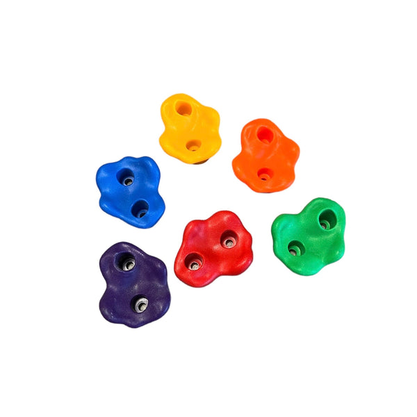 Uchwyty do ścianki wspinaczkowej dla dzieci 6 szt