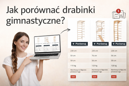 Jak porównywać drabinki gimnastyczne na stronie Rinagym