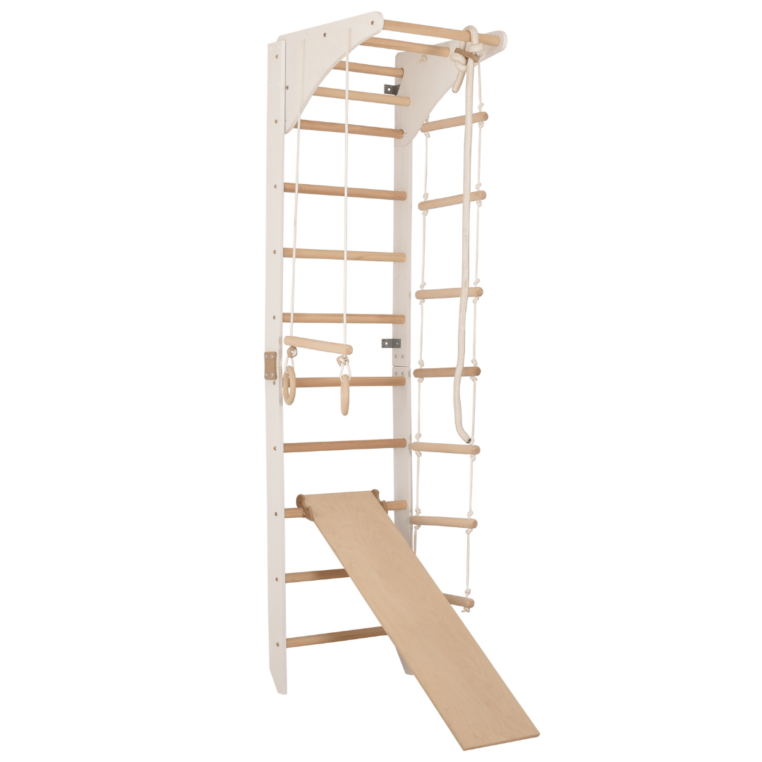 Drabinka gimnastyczna SPR C Slide Biała dla całej rodziny