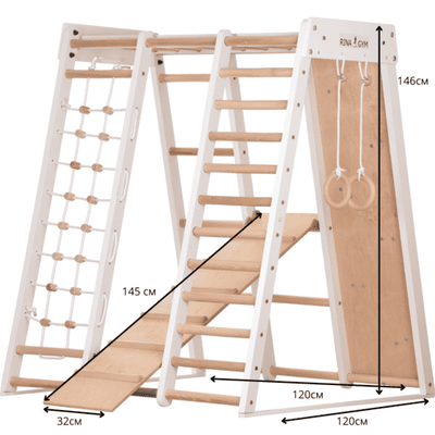 Zestaw gimnastyczny sportowy dla dzieci i dorosłych do pokoju