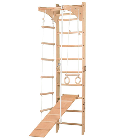 Drabinka gimnastyczna SPR C+slide – regulowany drążek | Zestaw sportowy dla dzieci i dorosłych