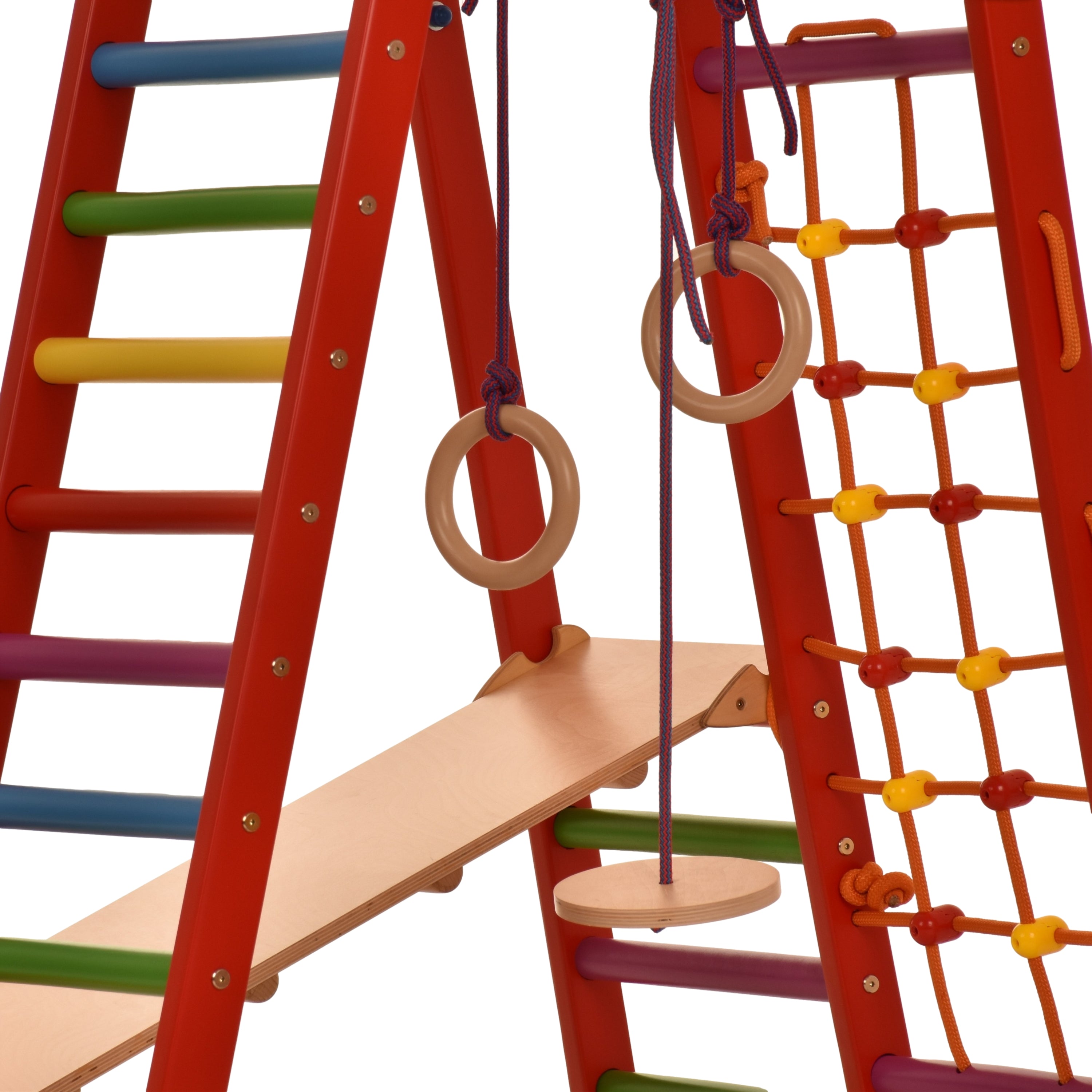 Trójkąt wspinaczkowy RINAGYM-drewniany plac zabaw