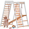 Drewniany plac zabaw dla dzieci (Classic - WHITE)