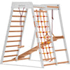 Drewniany plac zabaw dla dzieci (Classic - WHITE)