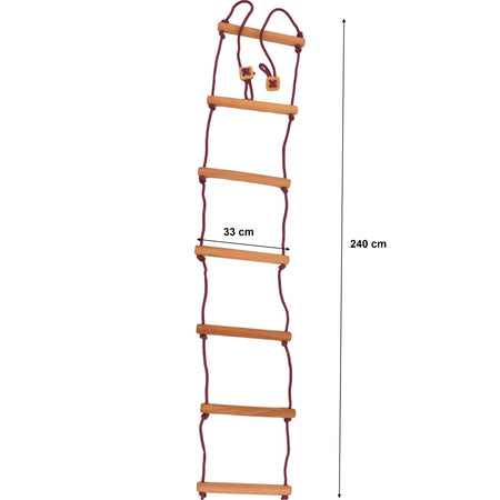 Drabinka linowa do ćwiczeń – trening siły i koordynacji w domu