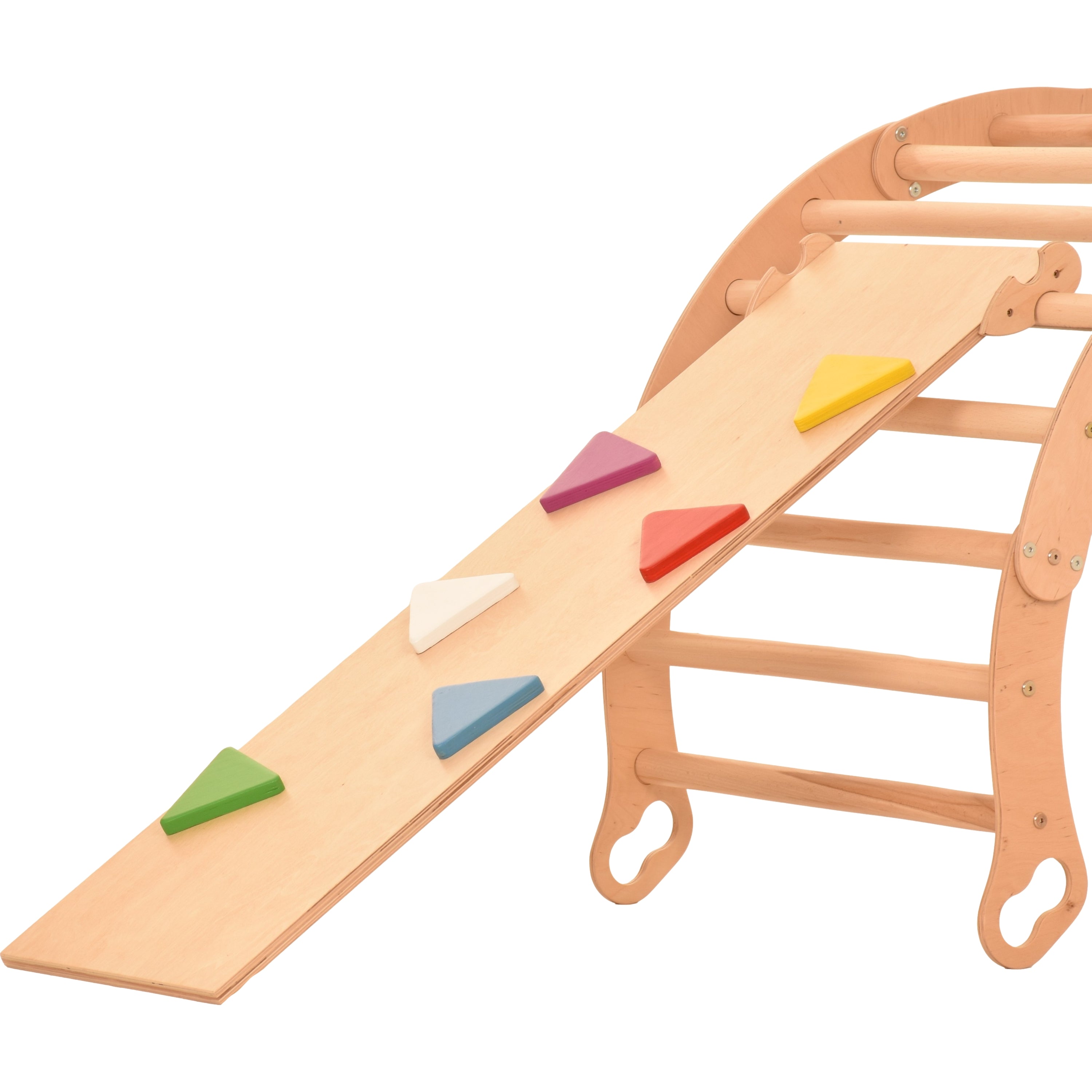 Deska do ćwiczeń RINAGYM 115×33 cm – trójkąty i gładka powierzchnia | 75 kg | Do domu